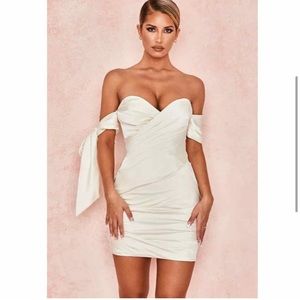 House of CB Joy dress size medium in Ivory BRAND NEW WITH TAGS AND BOX
